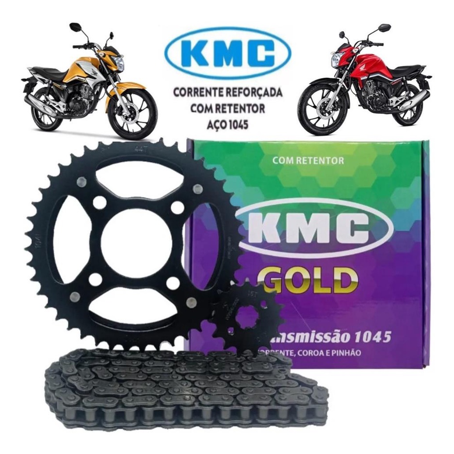 Kit Relacao Tração Transmissão Cg Titan Fan 160 2016 2017 2018 A 2025 Com Retentor Original Kmc Kit Relacao Tração Transmissão Cg Titan Fan 160 2016 2017 2018 A 2025 Com Retentor Original Kmc