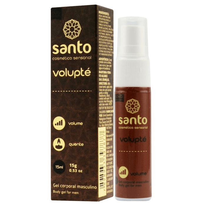 Gel Intensificador Masculino Vegano – Santo Volupté | 15g Gel Intensificador Masculino Vegano – Santo Volupté | 15g