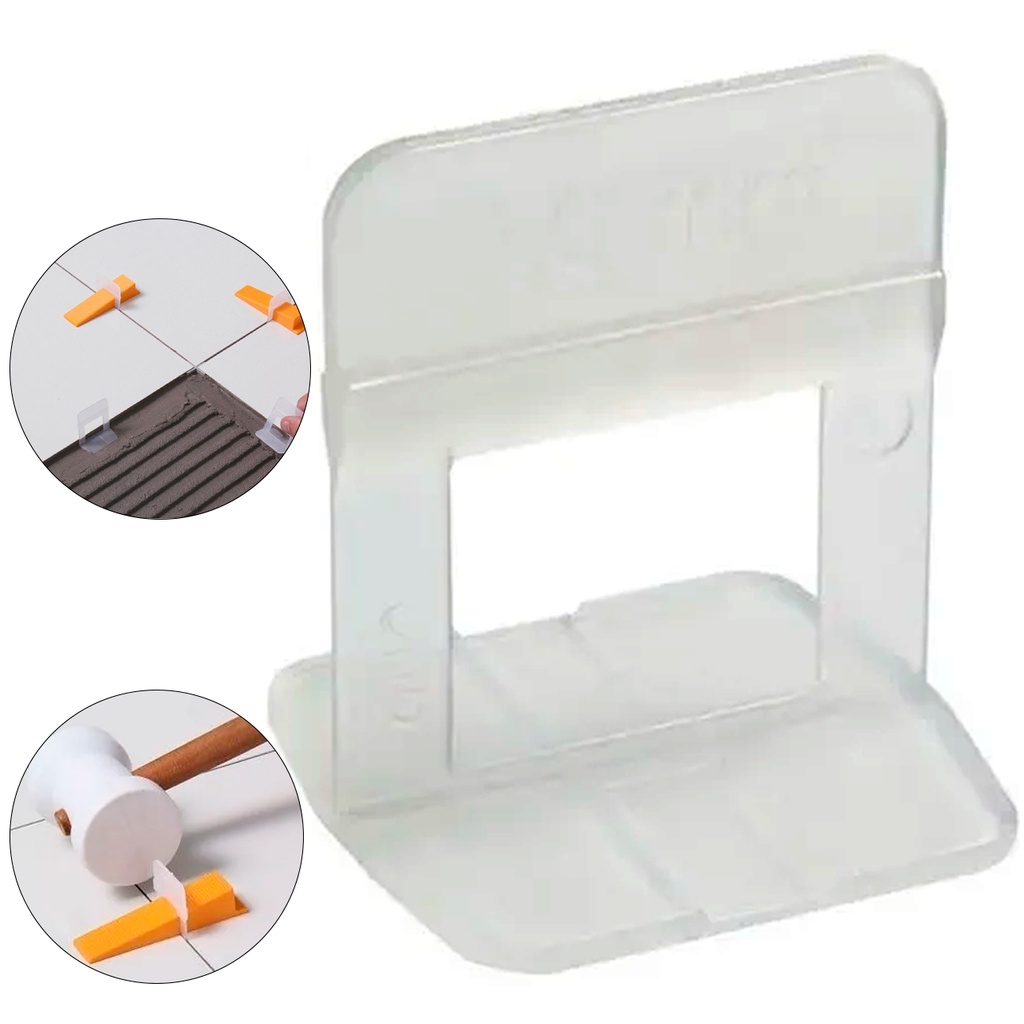 Espaçador Nivelador Para Porcelanato E Pisos 50 Peças 1 Mm Espaçador Nivelador Para Porcelanato E Pisos 50 Peças 1 Mm