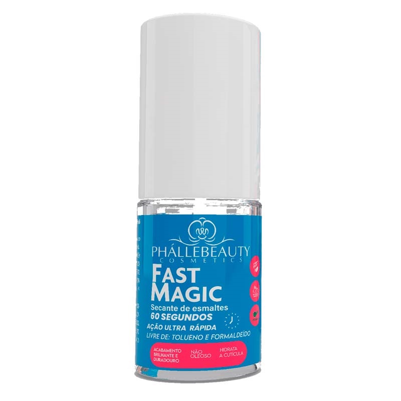 Secante de Esmaltes Fast Magic PhálleBeauty PH0508 Secante de Esmaltes Fast Magic PhálleBeauty PH0508