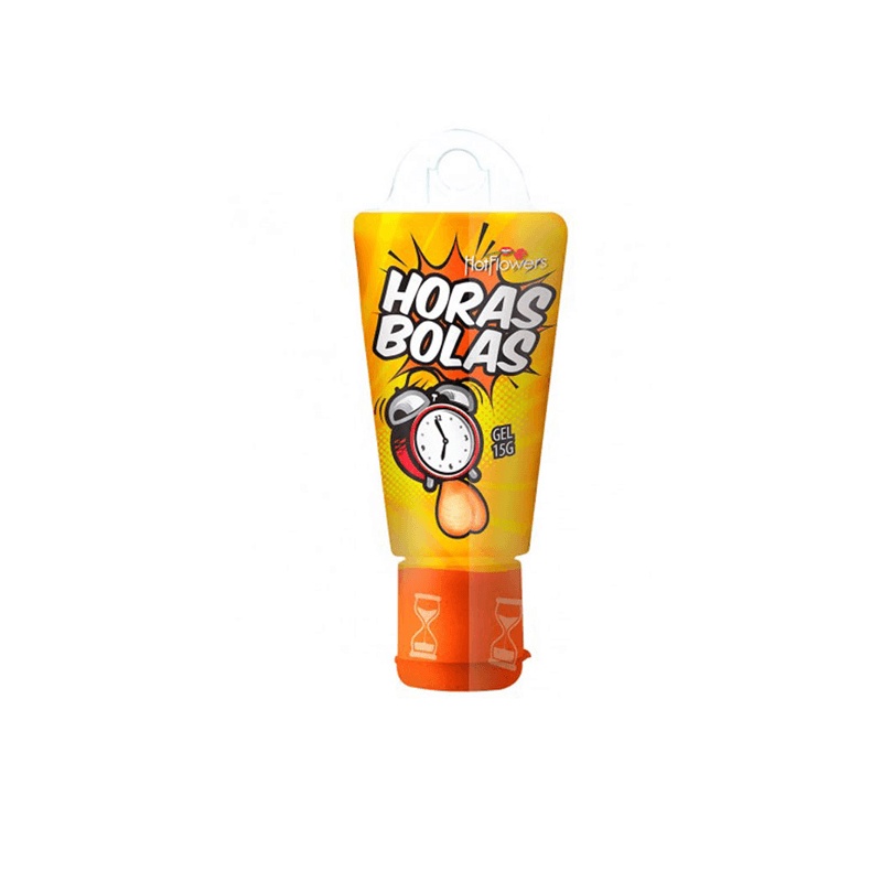 Gel Prolongador de Ereção com Leve Aquecimento – Hot Flowers Horas Bolas – 15g Gel Prolongador de Ereção com Leve Aquecimento – Hot Flowers Horas Bolas – 15g