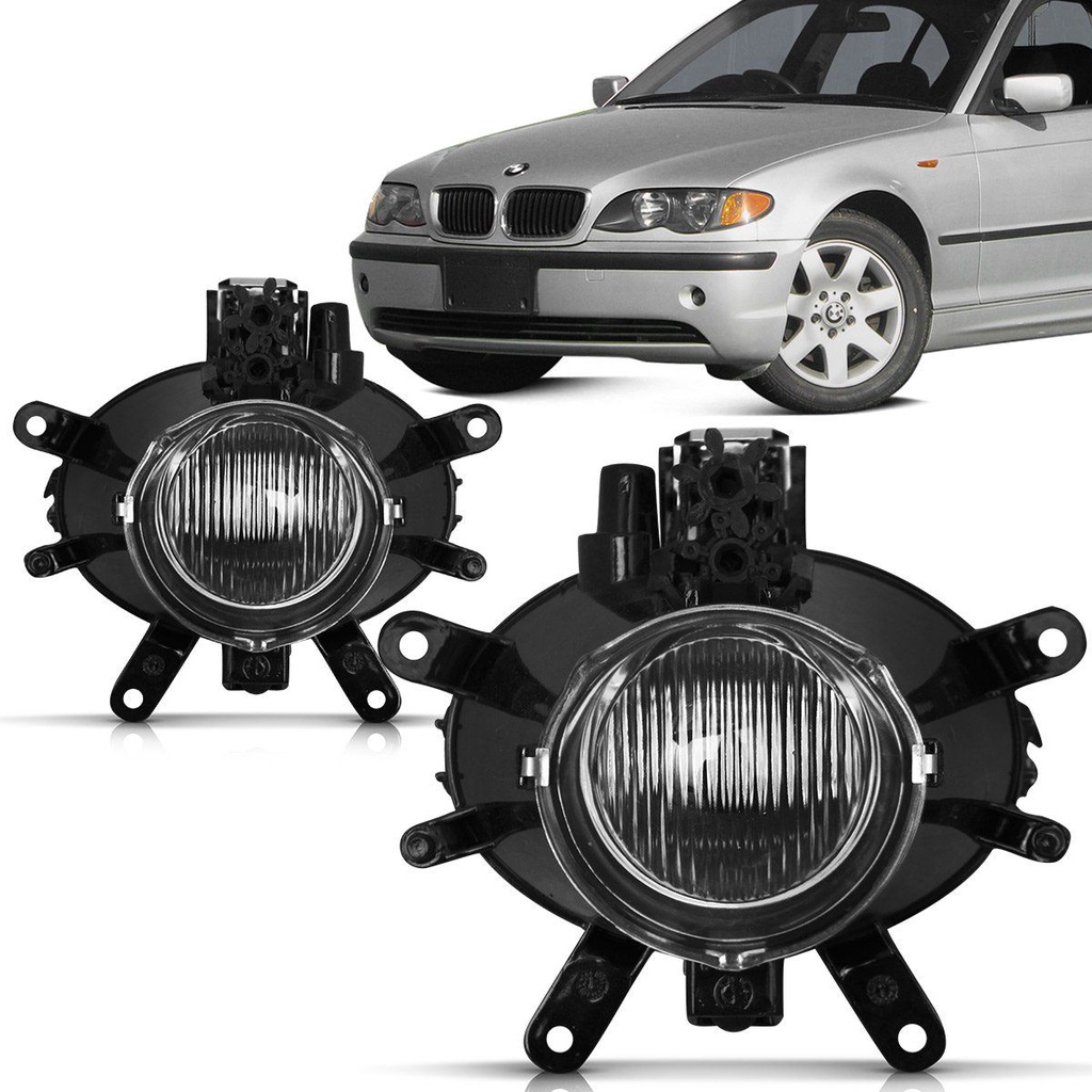 Par Farol Milha Auxiliar Bmw Série 3 2001 2002 2003 2004 2005 Par Farol Milha Auxiliar Bmw Série 3 2001 2002 2003 2004 2005