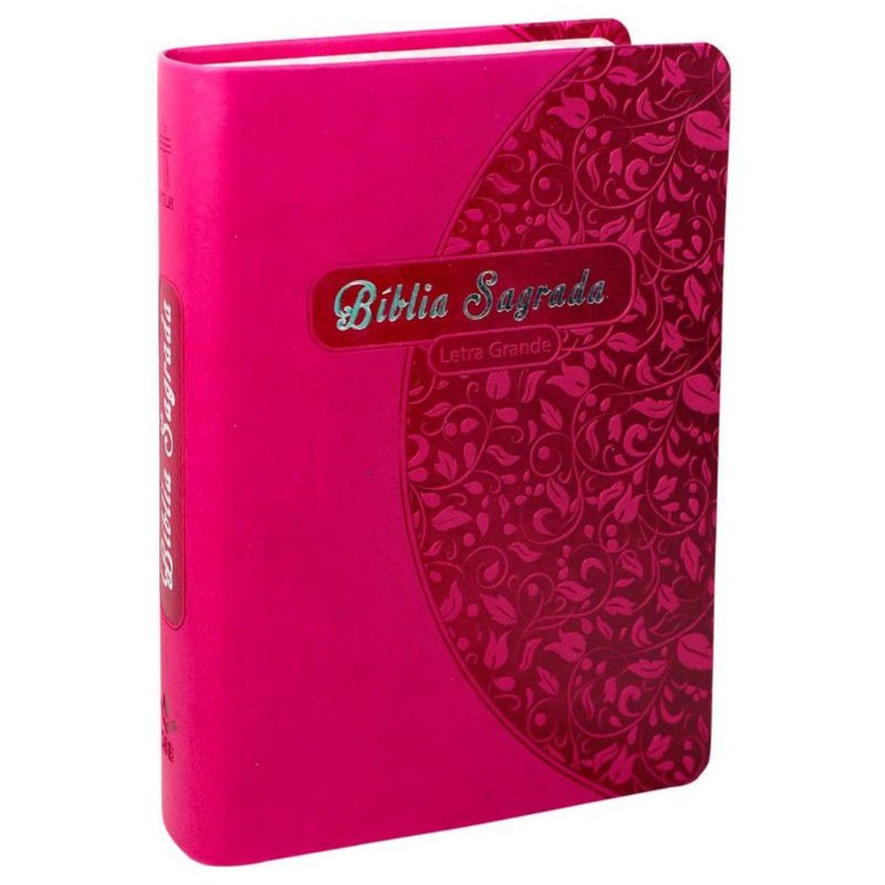 Bíblia Sagrada pequena NTLH Letra Grande – Pink Bíblia Sagrada pequena NTLH Letra Grande – Pink