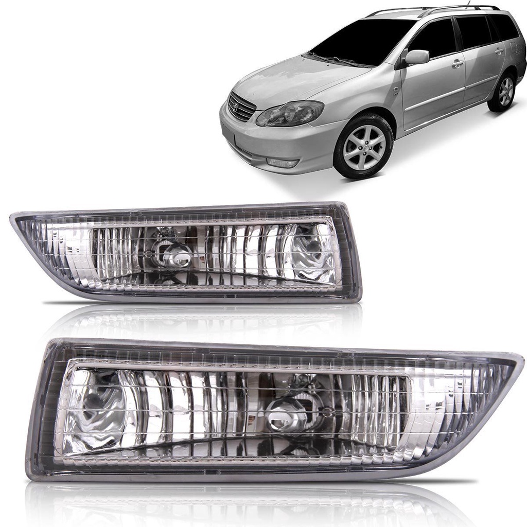Farol Milha Corolla 2003 2004 Fielder 2005 2006 2007 Farol Milha Corolla 2003 2004 Fielder 2005 2006 2007