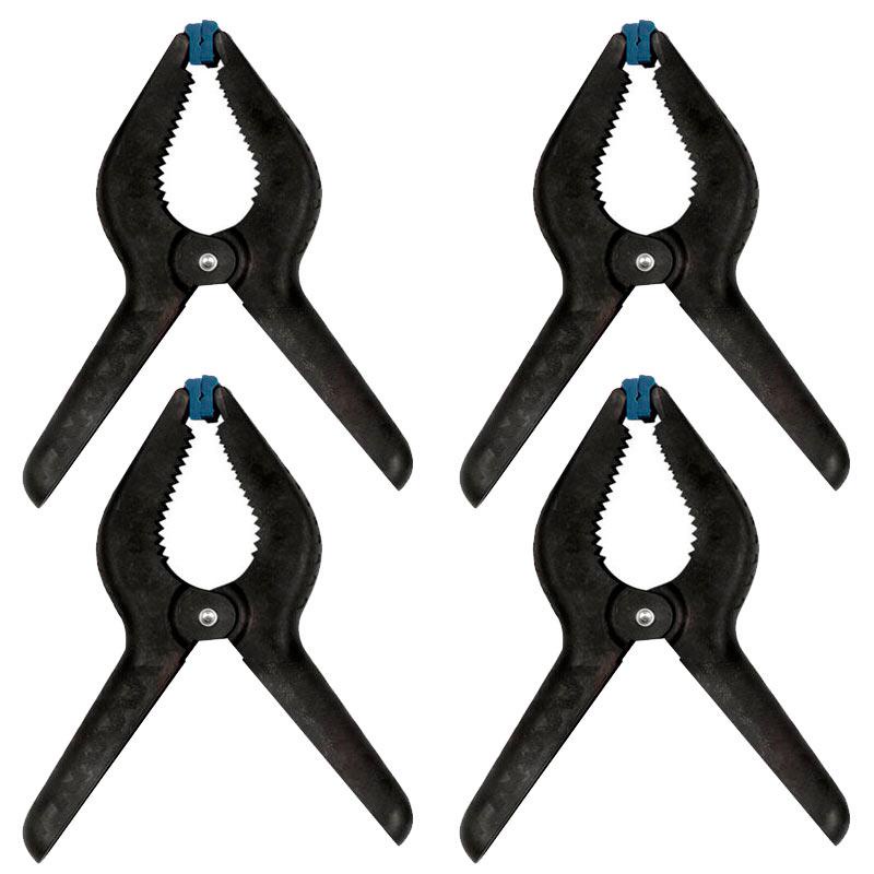 Grampo Multiuso 2 POL 50 MM Reforçado Kit com 4 Peças 7352 BRASFORT Grampo Multiuso 2 POL 50 MM Reforçado Kit com 4 Peças 7352 BRASFORT