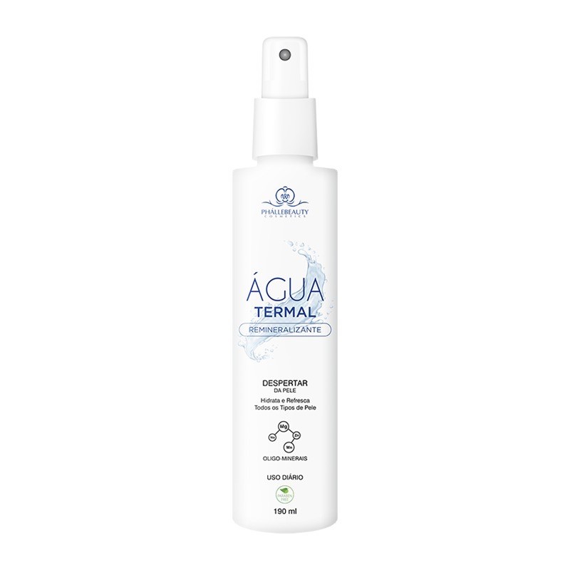 Água Termal Remineralizante PhálleBeauty PH0026 Água Termal Remineralizante PhálleBeauty PH0026
