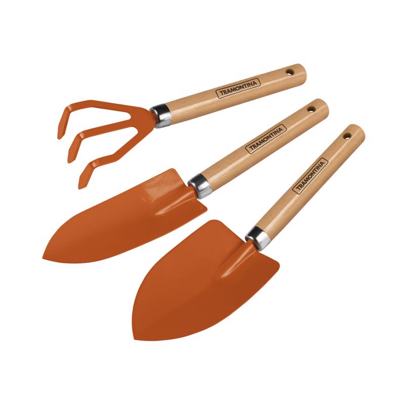 Conjunto Para Jardinagem 3 Peças – Tramontina Conjunto Para Jardinagem 3 Peças – Tramontina