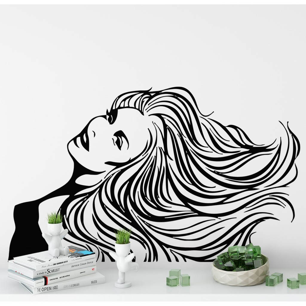Adesivo Decorativo Papel De Parede Salão Cabeleireiro Beleza Adesivo Decorativo Papel De Parede Salão Cabeleireiro Beleza