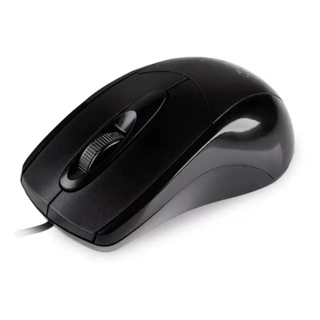 Mouse Óptico 1000DPI Maxprint Com Fio Preto Mouse Óptico 1000DPI Maxprint Com Fio Preto