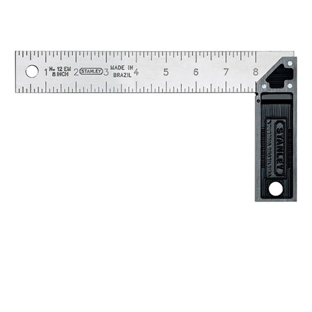 Esquadro Cabo Metalico 8″ 46-532 Stanley Esquadro Cabo Metalico 8″ 46-532 Stanley