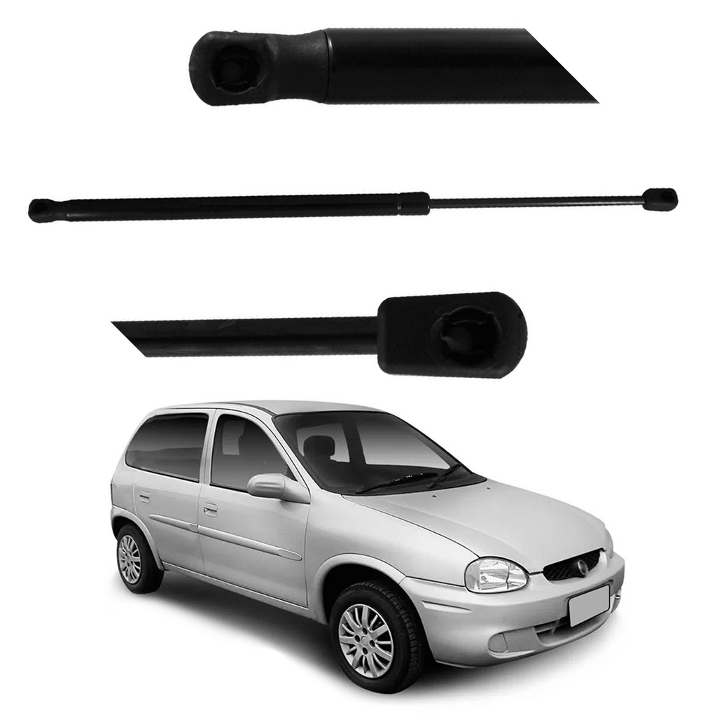 Par Amortecedor Porta Malas Tampa Traseira GM Chevrolet Corsa Hatch Wind 1994 A 2002 4 Portas Par Amortecedor Porta Malas Tampa Traseira GM Chevrolet Corsa Hatch Wind 1994 A 2002 4 Portas