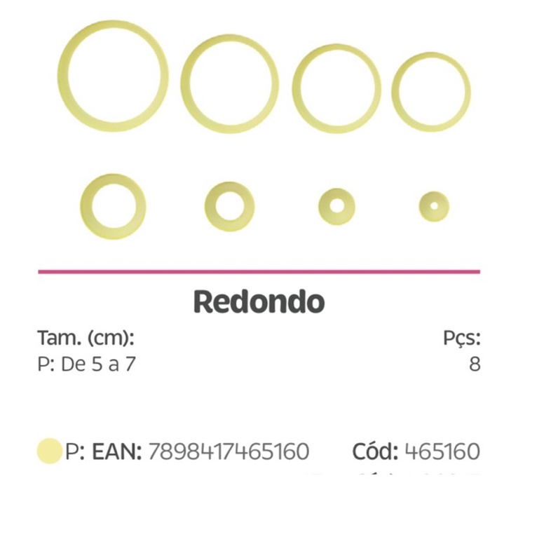 kit 8 peças cortador redondo Blue star cod 465160 confeitaria… kit 8 peças cortador redondo Blue star cod 465160 confeitaria…