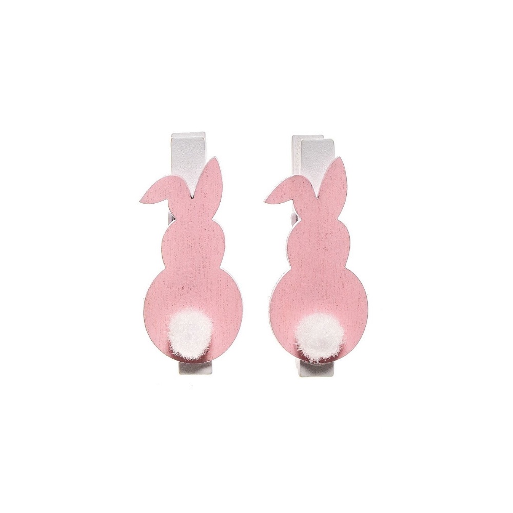 Prendedor de Páscoa Coelho Rosa – 6 unidades – Cromus – Rizzo Embalagens Prendedor de Páscoa Coelho Rosa – 6 unidades – Cromus – Rizzo Embalagens