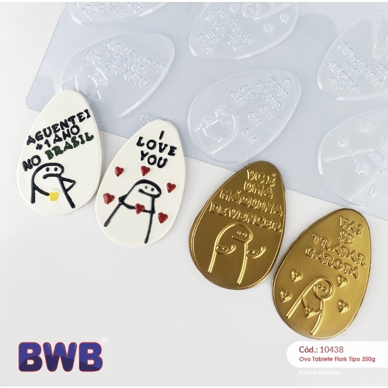 forma bwb ovo de páscoa flork meme tablete 250/350/500g aplique forma bwb ovo de páscoa flork meme tablete 250/350/500g aplique