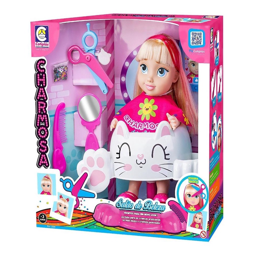 Boneca Charmosa Salao De Beleza Boneca Charmosa Salao De Beleza
