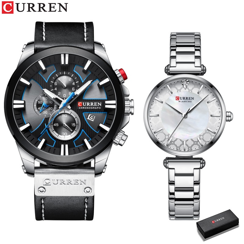 CURREN Fashion Chronograph Homens Relógio Esportivo De Quartzo À Prova D’água Couro Modelo 8346 9072 CURREN Fashion Chronograph Homens Relógio Esportivo De Quartzo À Prova D’água Couro Modelo 8346 9072