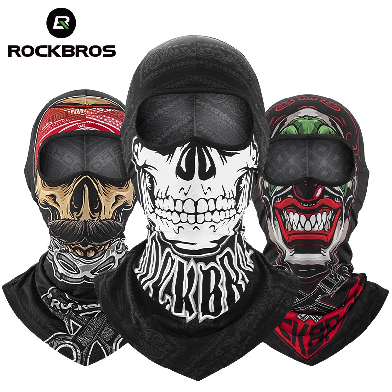 ROCKBROS Máscara Bicicleta Motocicleta Legal Padrão De Crânio Proteção Solar Roupa De Cabeça Respirável Ciclismo Cachecol Acessórios De ROCKBROS Máscara Bicicleta Motocicleta Legal Padrão De Crânio Proteção Solar Roupa De Cabeça Respirável Ciclismo Cachecol Acessórios De