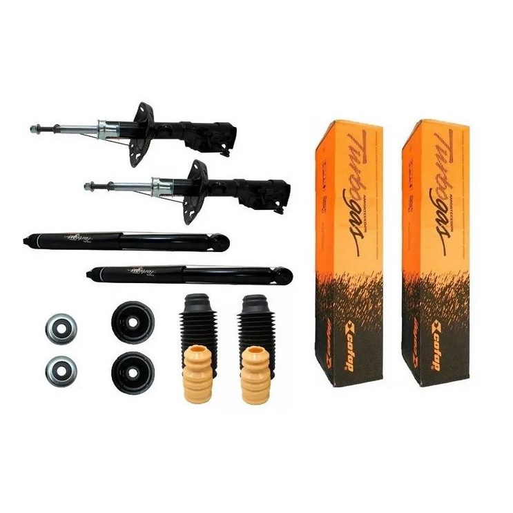 Kit 4 Amortecedor Cofap HONDA CITY 2010 2011 2012 2013 2014 + Kit Batente Axios Kit 4 Amortecedor Cofap HONDA CITY 2010 2011 2012 2013 2014 + Kit Batente Axios