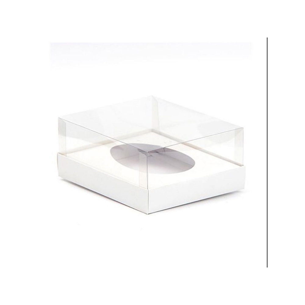 Caixa Ovo de Colher 250g BRANCA – 15cm x 13cm x 6,5cm- 5un Caixa Ovo de Colher 250g BRANCA – 15cm x 13cm x 6,5cm- 5un