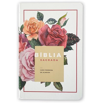 Bíblia Sagrada RC Letra normal Capa Dura – Capa Floral Bíblia Sagrada RC Letra normal Capa Dura – Capa Floral