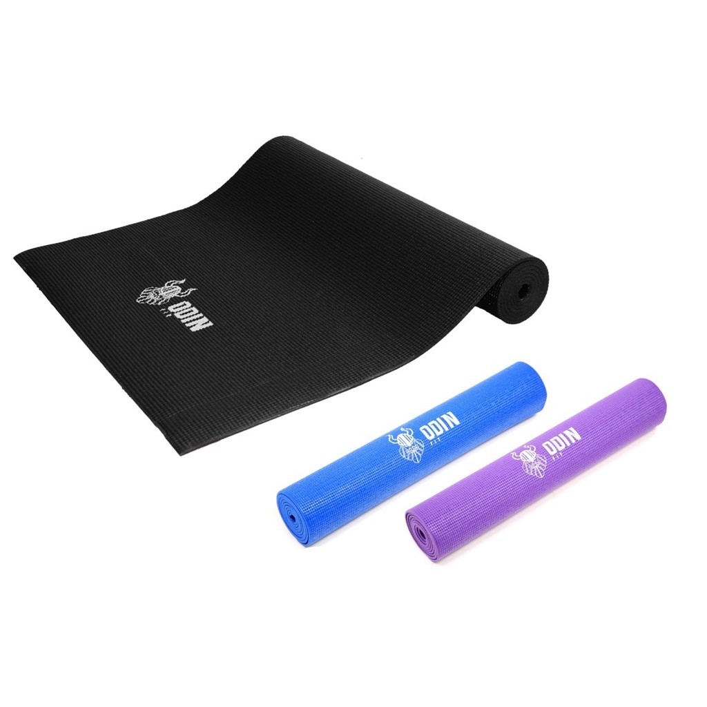 Tapete Esteira Colchonete em PVC 5mm Yoga Pilates Odin Fit Tapete Esteira Colchonete em PVC 5mm Yoga Pilates Odin Fit
