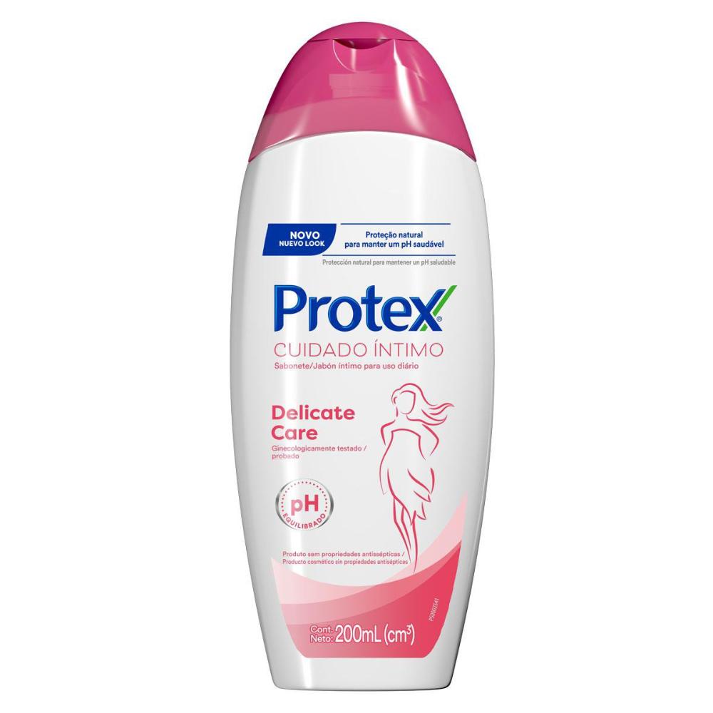 Sabonete Líquido Íntimo Protex Cuidado Íntimo Delicate Care 200ml Sabonete Líquido Íntimo Protex Cuidado Íntimo Delicate Care 200ml