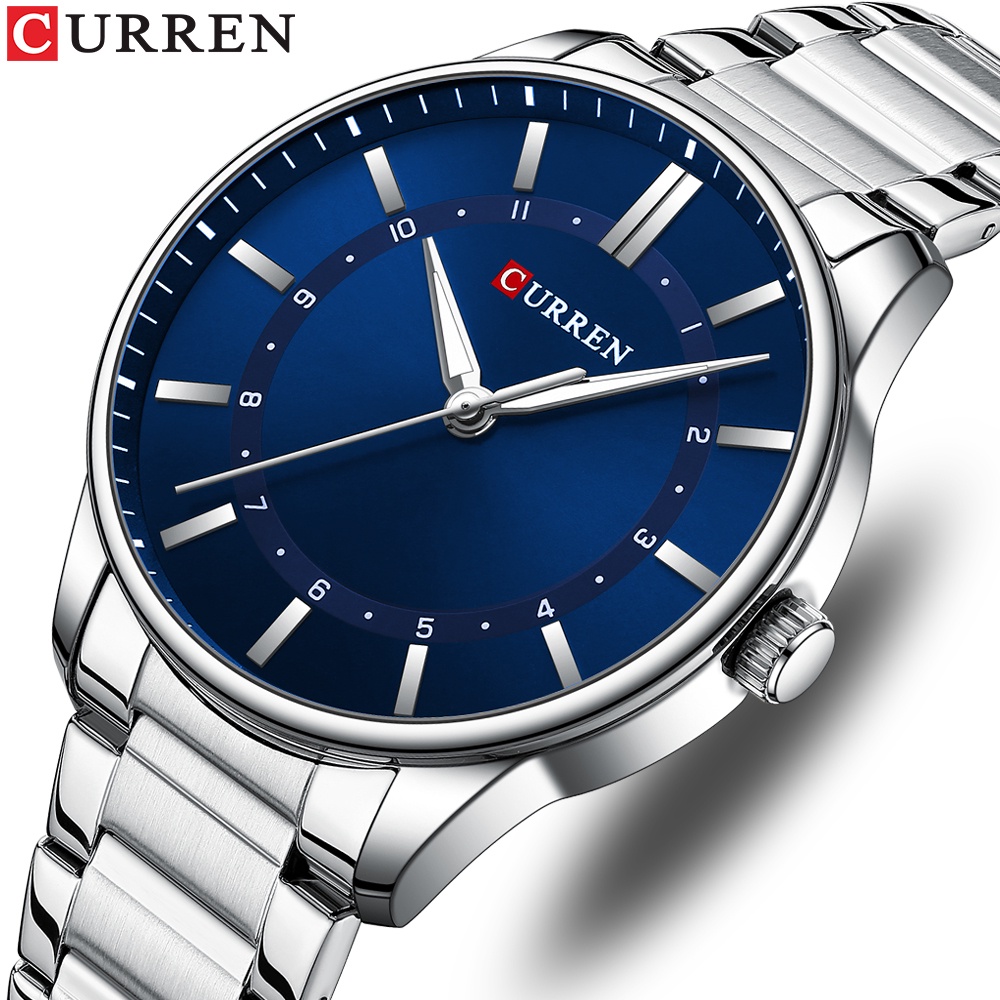 CURREN Relógios Masculinos Marca Original Nova Moda Simples Negócios Casual Aço Inoxidável Quartzo Impermeável 8430 X CURREN Relógios Masculinos Marca Original Nova Moda Simples Negócios Casual Aço Inoxidável Quartzo Impermeável 8430 X