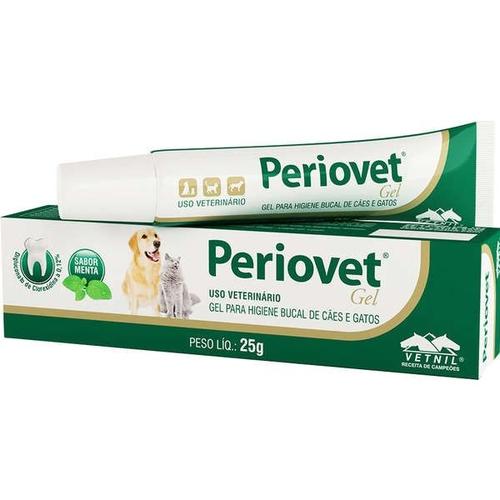 Gel Higiênico Bucal Periovet 25g Gel Higiênico Bucal Periovet 25g