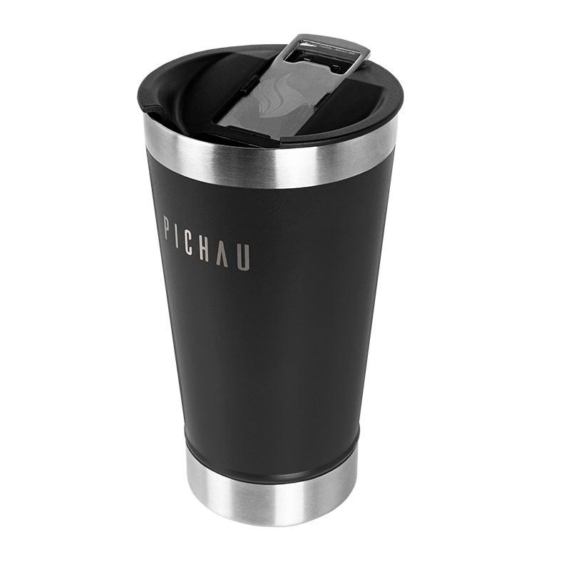 Copo Termico Pichau Hydra HR100, 473ml, Preto, PG-HHR100-BK01 Copo Termico Pichau Hydra HR100, 473ml, Preto, PG-HHR100-BK01