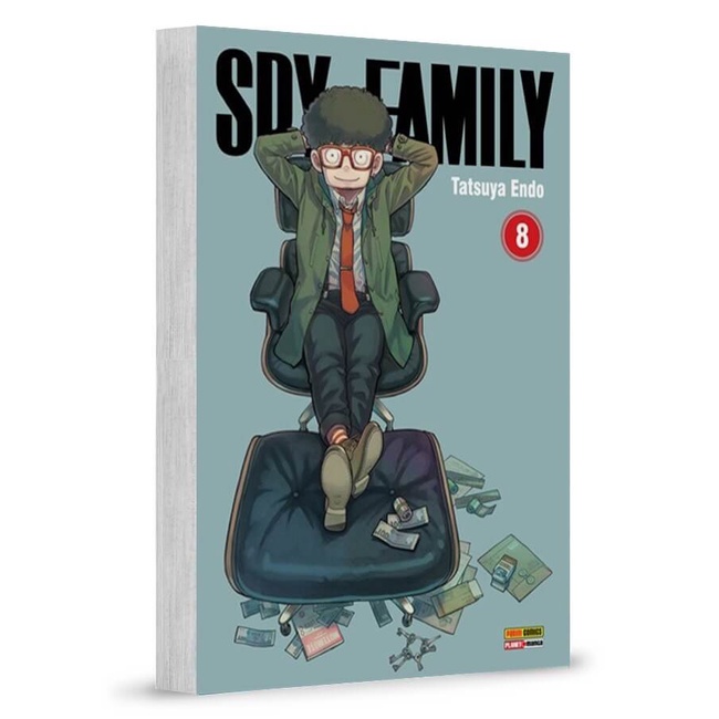 Mangá Spy X Family – 08 – Novo/Lacrado