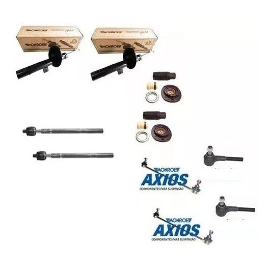02 Amortecedores + Kit´s Peugeot 206/207 02 Amortecedores + Kit´s Peugeot 206/207