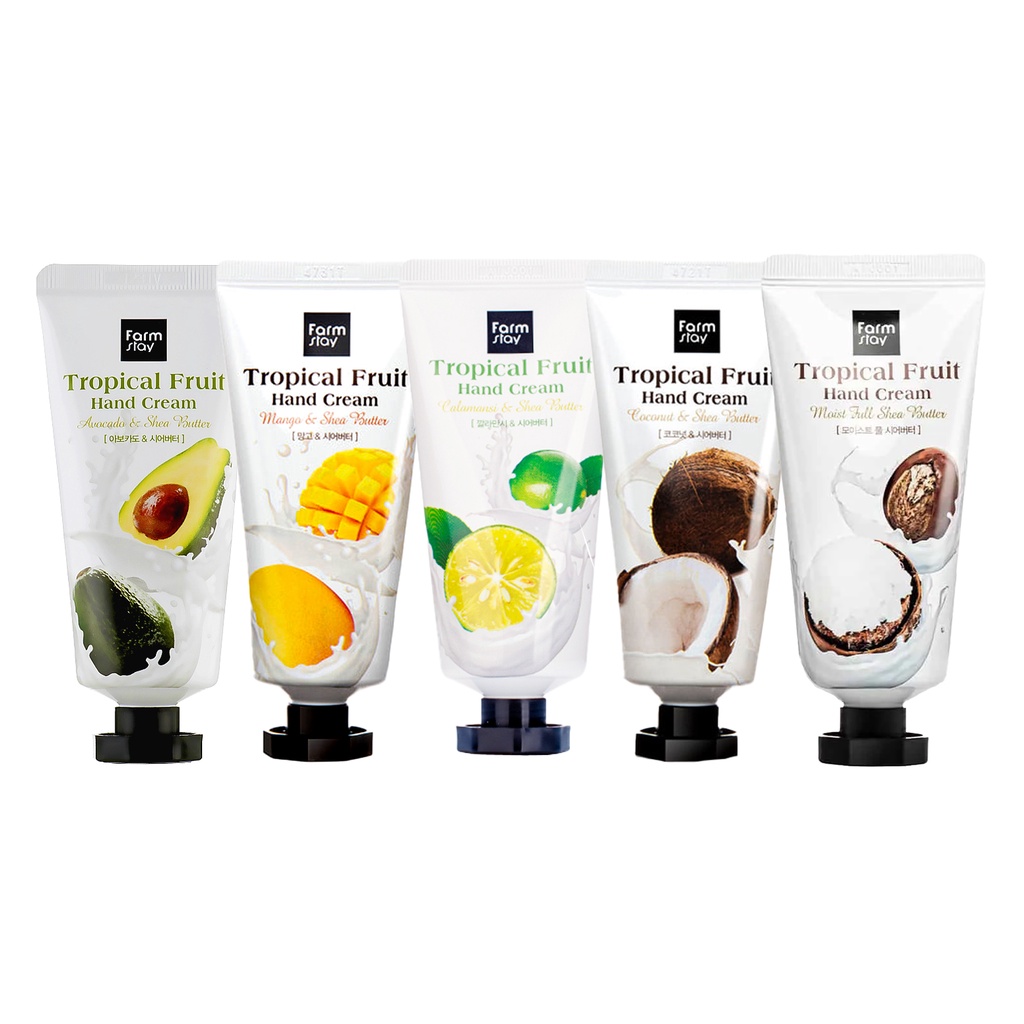 farmstay tropical fruit hand cream 50ml 5 types farmstay tropical fruit hand cream 50ml 5 types