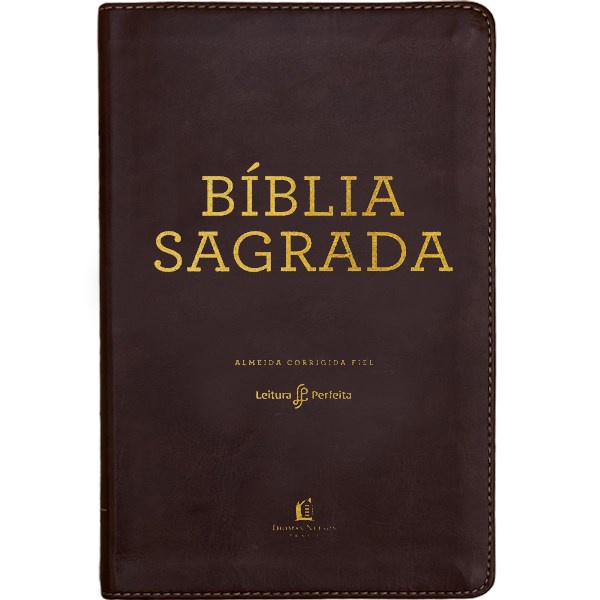 Bíblia Sagrada | Leitura Perfeita | ACF | Marrom Flexível