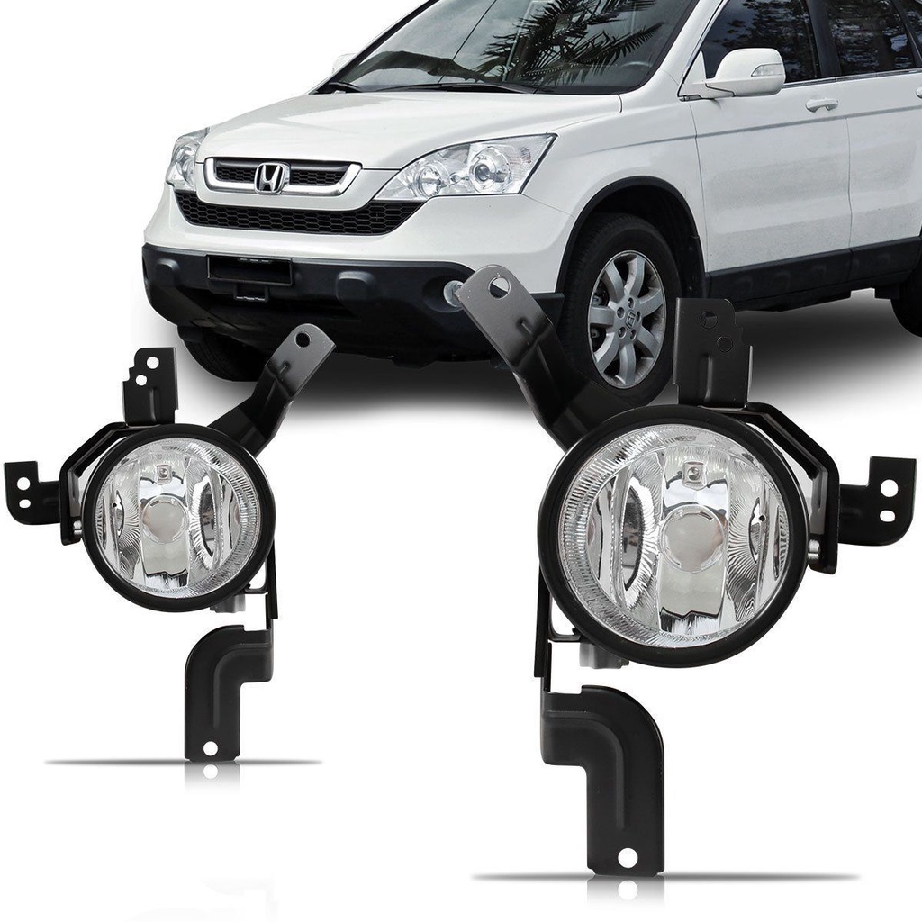 Par Farol Milha Auxiliar Crv 2007 2008 2009 Par Farol Milha Auxiliar Crv 2007 2008 2009