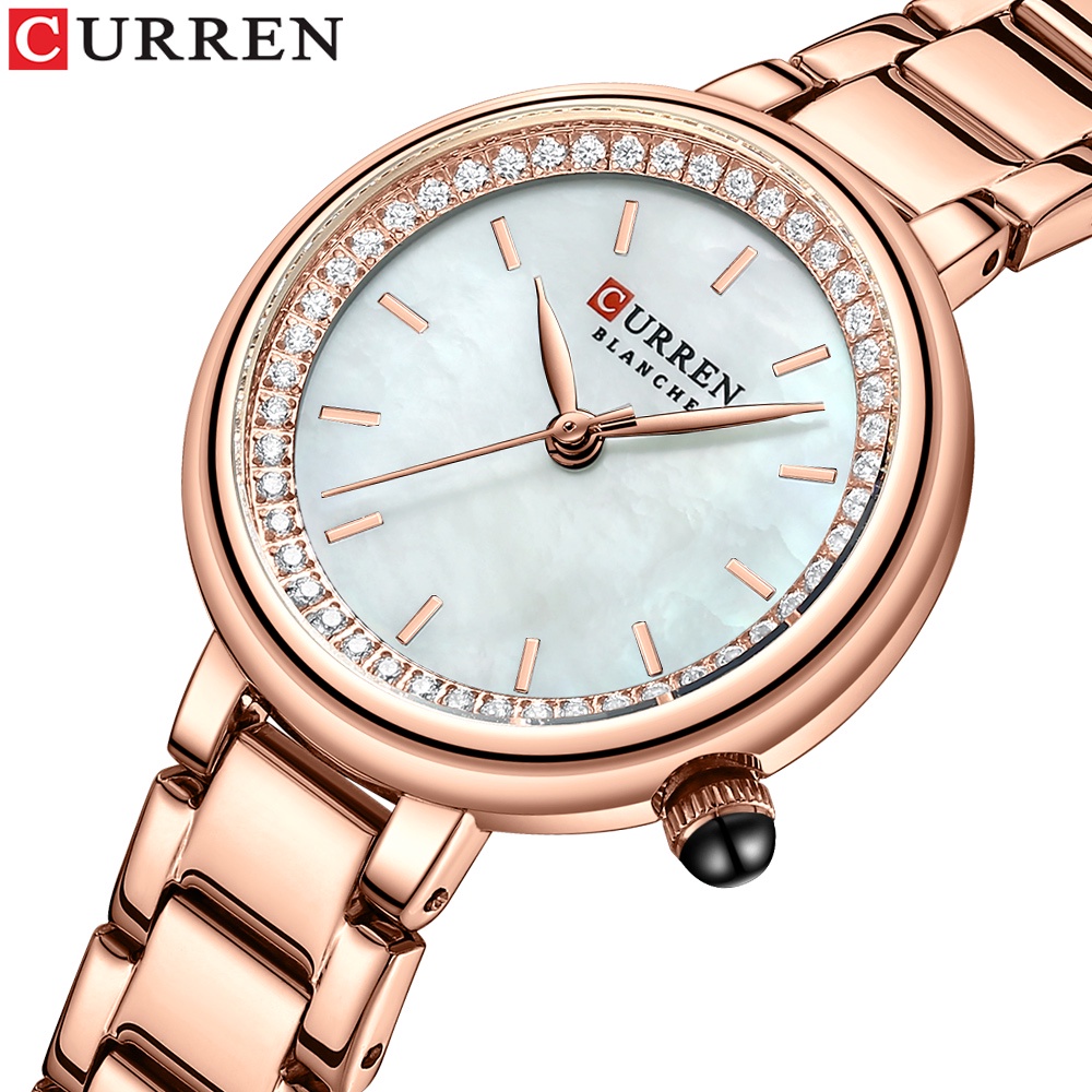 CURREN Relógios Femininos Marca Original Nova Moda Casual Negócios Esportes Aço Inoxidável Quartzo Impermeável 9089 X CURREN Relógios Femininos Marca Original Nova Moda Casual Negócios Esportes Aço Inoxidável Quartzo Impermeável 9089 X
