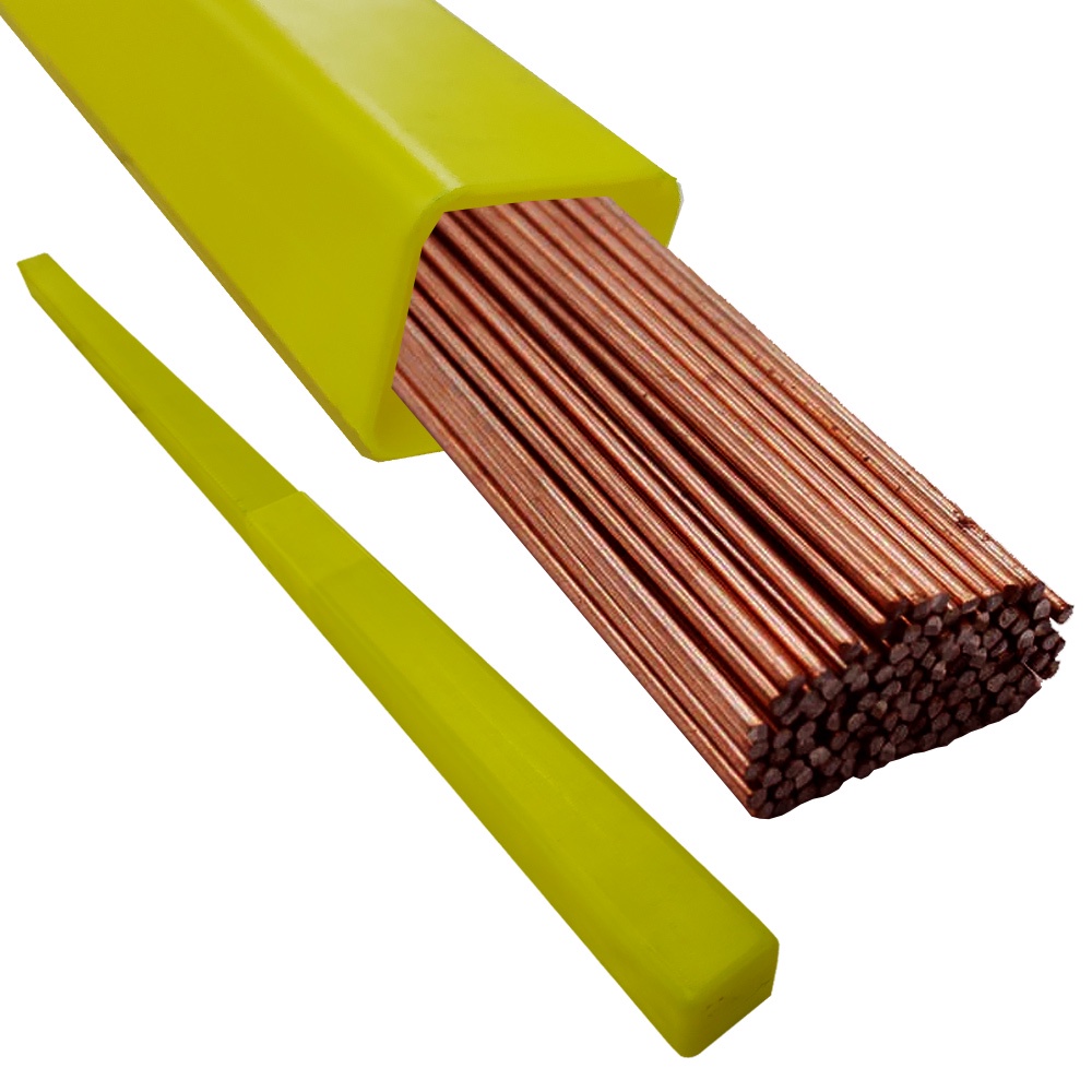 Vareta para Solda TIG Cobreado 2,5 MM Caixa 5,0 KG ER70S-3 EVALD Vareta para Solda TIG Cobreado 2,5 MM Caixa 5,0 KG ER70S-3 EVALD
