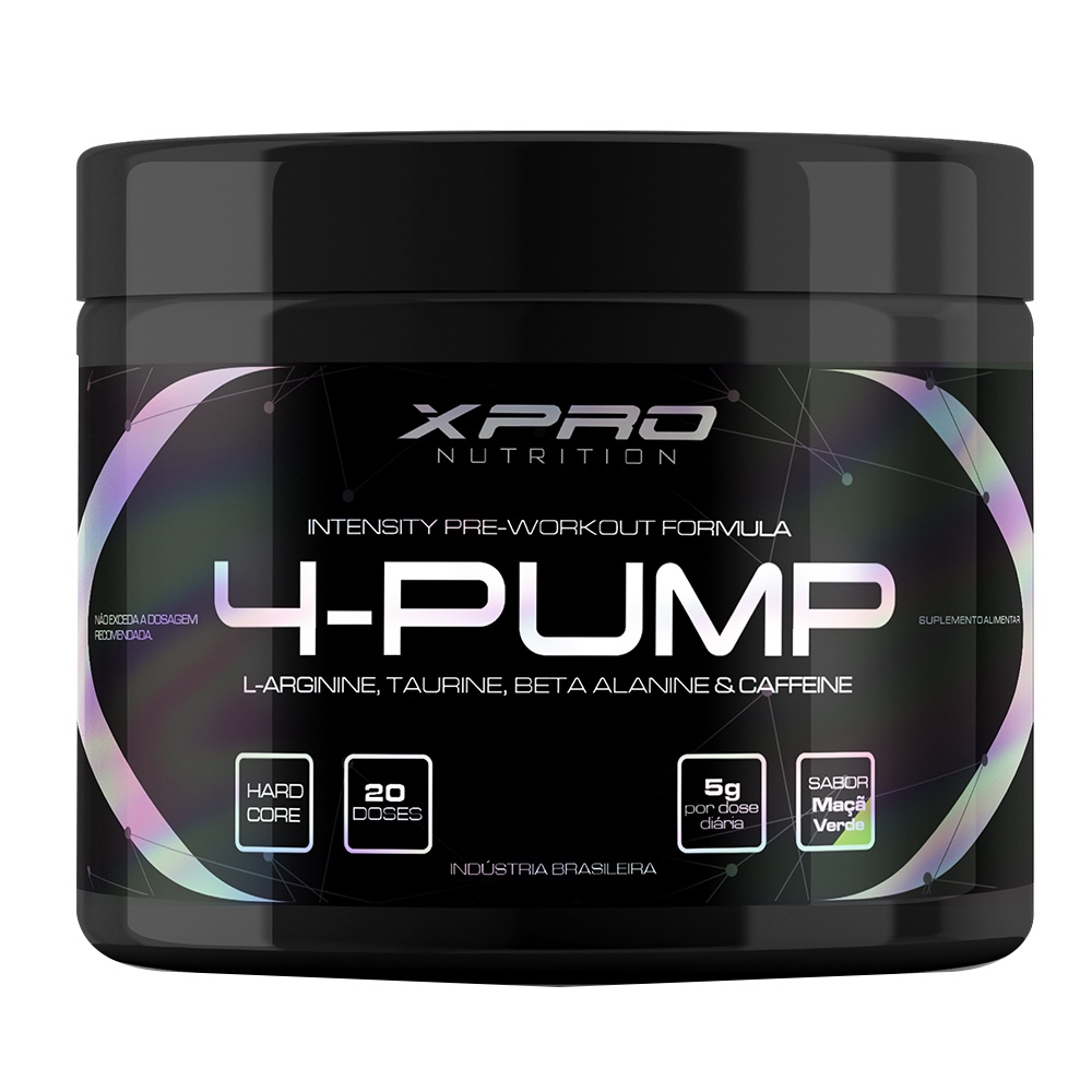 Pré-Treino 4 Pump 250g – XPro Nutrition Pré-Treino 4 Pump 250g – XPro Nutrition