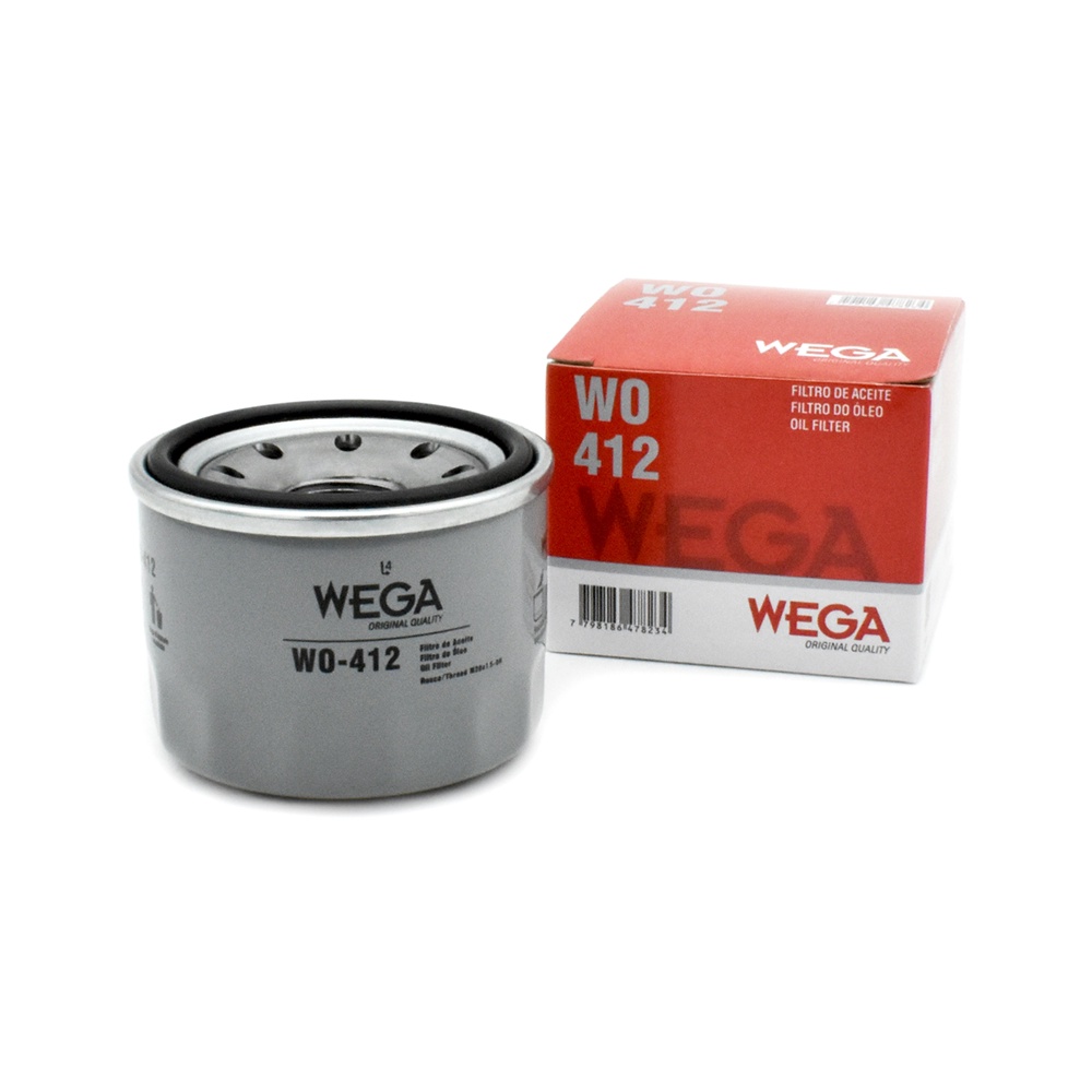 Filtro De Oleo Renault Kwid 2017 2018 2019 2020 2021 2022 – Wega Wo412 Filtro De Oleo Renault Kwid 2017 2018 2019 2020 2021 2022 – Wega Wo412