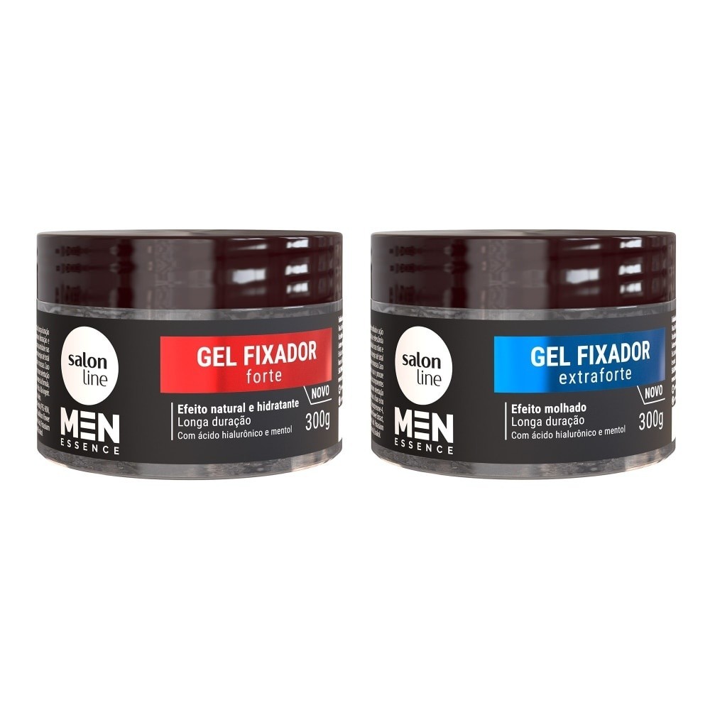 Kit Men Essence com Gel Forte e Extraforte Kit Men Essence com Gel Forte e Extraforte