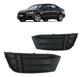 Moldura Grade Milha A3 2017 2018 2019 Sem Furo Preto Moldura Grade Milha A3 2017 2018 2019 Sem Furo Preto