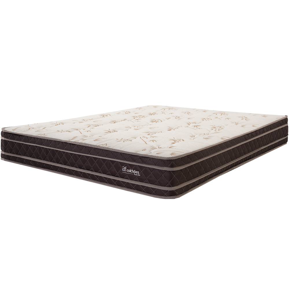 Colchão Casal 100% Espuma Dupla Face Antialérgico 138x188x22cm BF Colchões Colchão Casal 100% Espuma Dupla Face Antialérgico 138x188x22cm BF Colchões