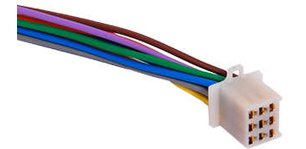 chicote reparo punho da luz – painel – titan – femea – 9 vias