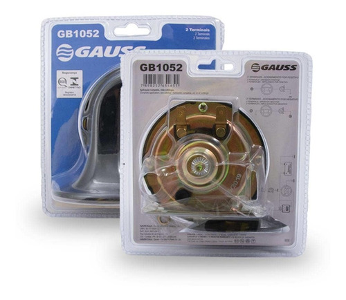 Buzina Caracol Volkswagen Golf Sapo 1999-2006 12v Original Gauss Buzina Caracol Volkswagen Golf Sapo 1999-2006 12v Original Gauss