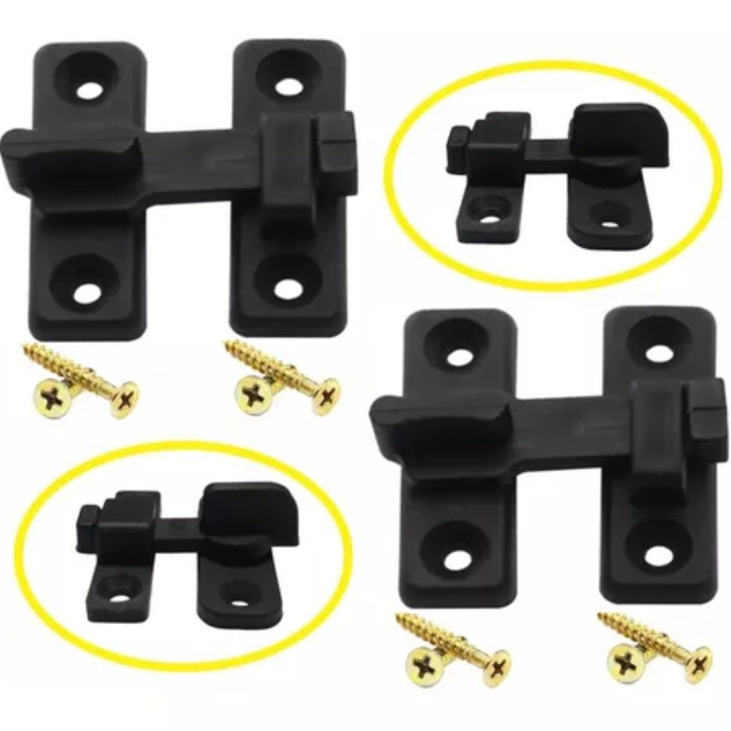 2x Fecho Trinco Tramela Bico Virado para portas e janelas C/ Parafusos PTO 2x Fecho Trinco Tramela Bico Virado para portas e janelas C/ Parafusos PTO