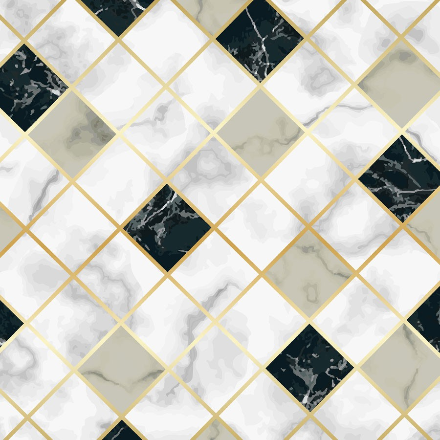 Papel De Parede Lavável Mármore Pedra Preta e Branca Azulejo 2 Mts Papel De Parede Lavável Mármore Pedra Preta e Branca Azulejo 2 Mts