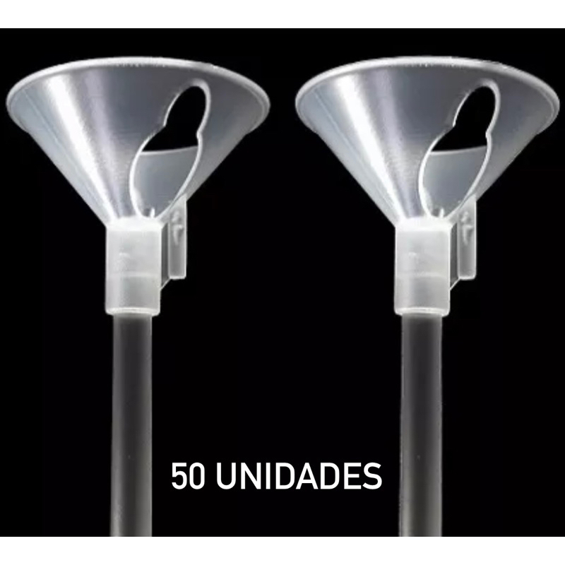 Kit 50 Pega Balão Ponteiras Vareta Suporte Bexiga Transparente Festa Natural 33 cm OFF// Kit 50 Pega Balão Ponteiras Vareta Suporte Bexiga Transparente Festa Natural 33 cm OFF//