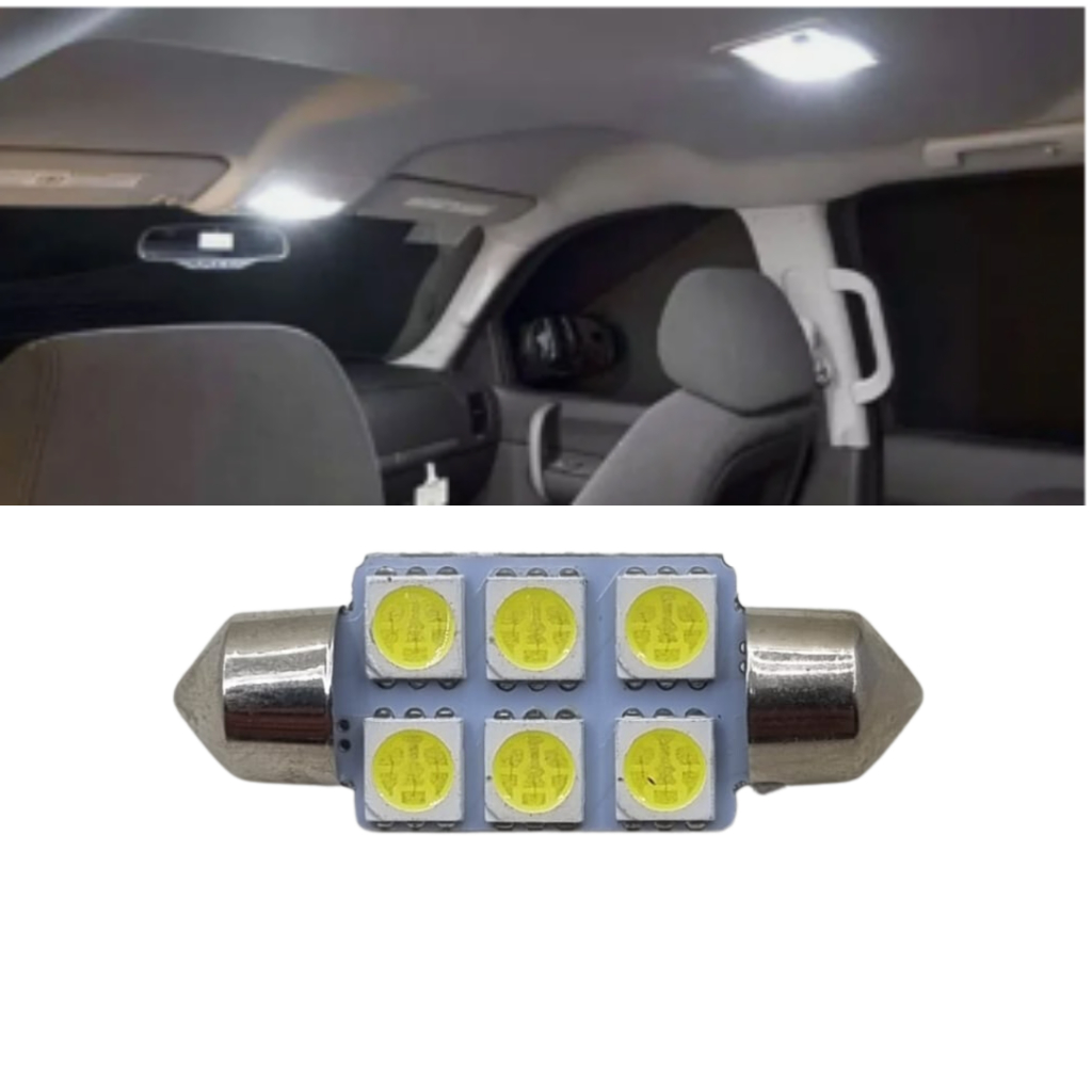 Lâmpada Super Led Torpedo 31mm 36mm 39mm 41mm 44mm Para Teto Luz Cortesia Placa Porta Malas Carro Lâmpada Super Led Torpedo 31mm 36mm 39mm 41mm 44mm Para Teto Luz Cortesia Placa Porta Malas Carro