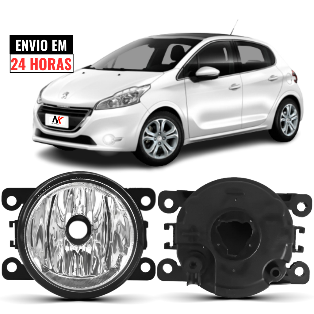 Farol Milha Peugeot 208 2012 2013 2014 2015 2016