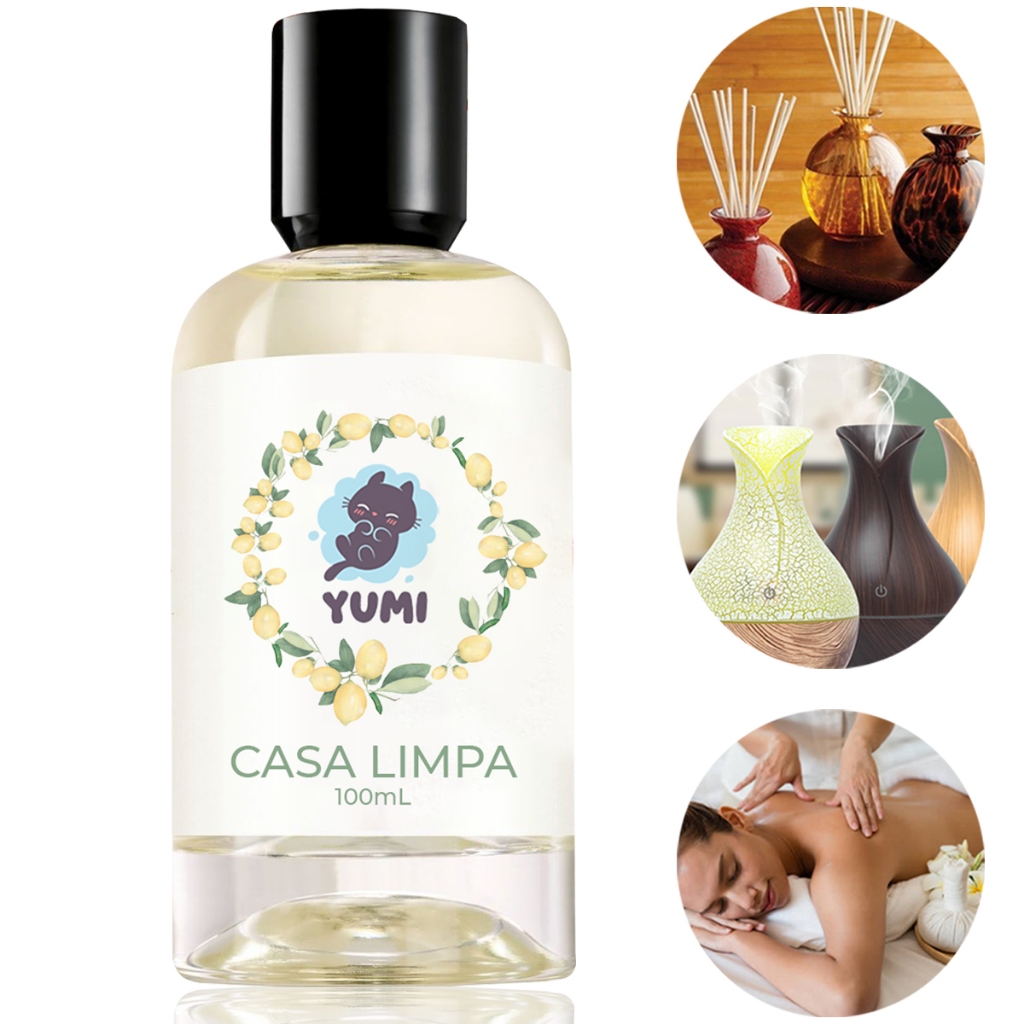 Essência Concentrada 100ml CASA LIMPA Para Aromatizador Difusor Umidificador Elétrico Hidrossolúvel A Melhor Essência Concentrada 100ml CASA LIMPA Para Aromatizador Difusor Umidificador Elétrico Hidrossolúvel A Melhor