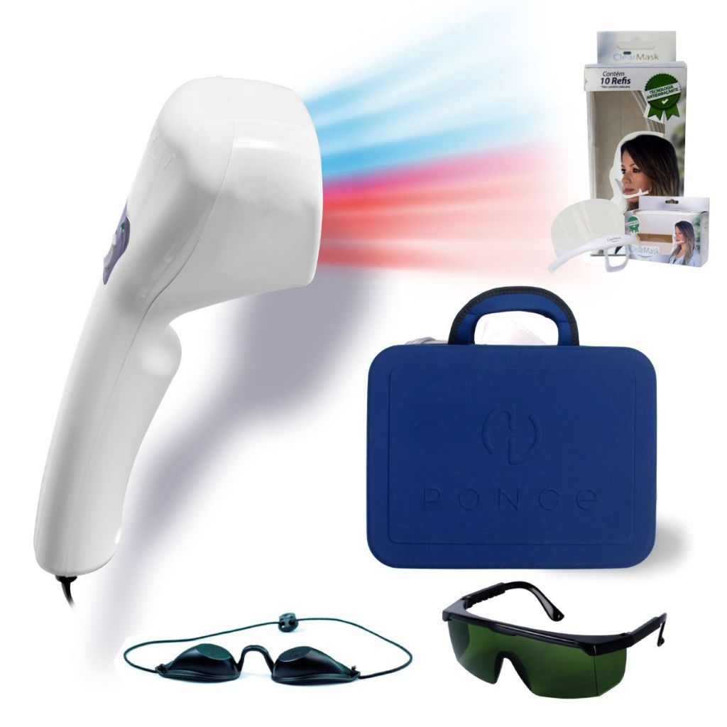Vitality Branco de Fototerapia Vermelho e Azul Ponce Vitality Branco de Fototerapia Vermelho e Azul Ponce
